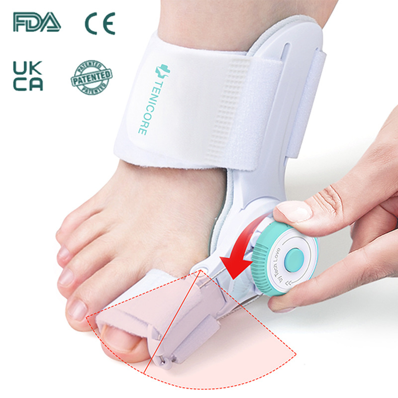 Women'S Shoes With Bunions - อุปกรณ์ปรับแก้ไขนิ้วหัวแม่เท้าเอียงพร้อมตัวแยกนิ้วเท้าสำหรับผู้หญิงและผู้ชาย ช่วยบรรเทาอาการนิ้วหัวแม่เท้าเอียง ใช้ได้กับรองเท้าทั้งกลางวันและกลางคืน อุปกรณ์พยุงนิ้วเท้าทางการแพทย์