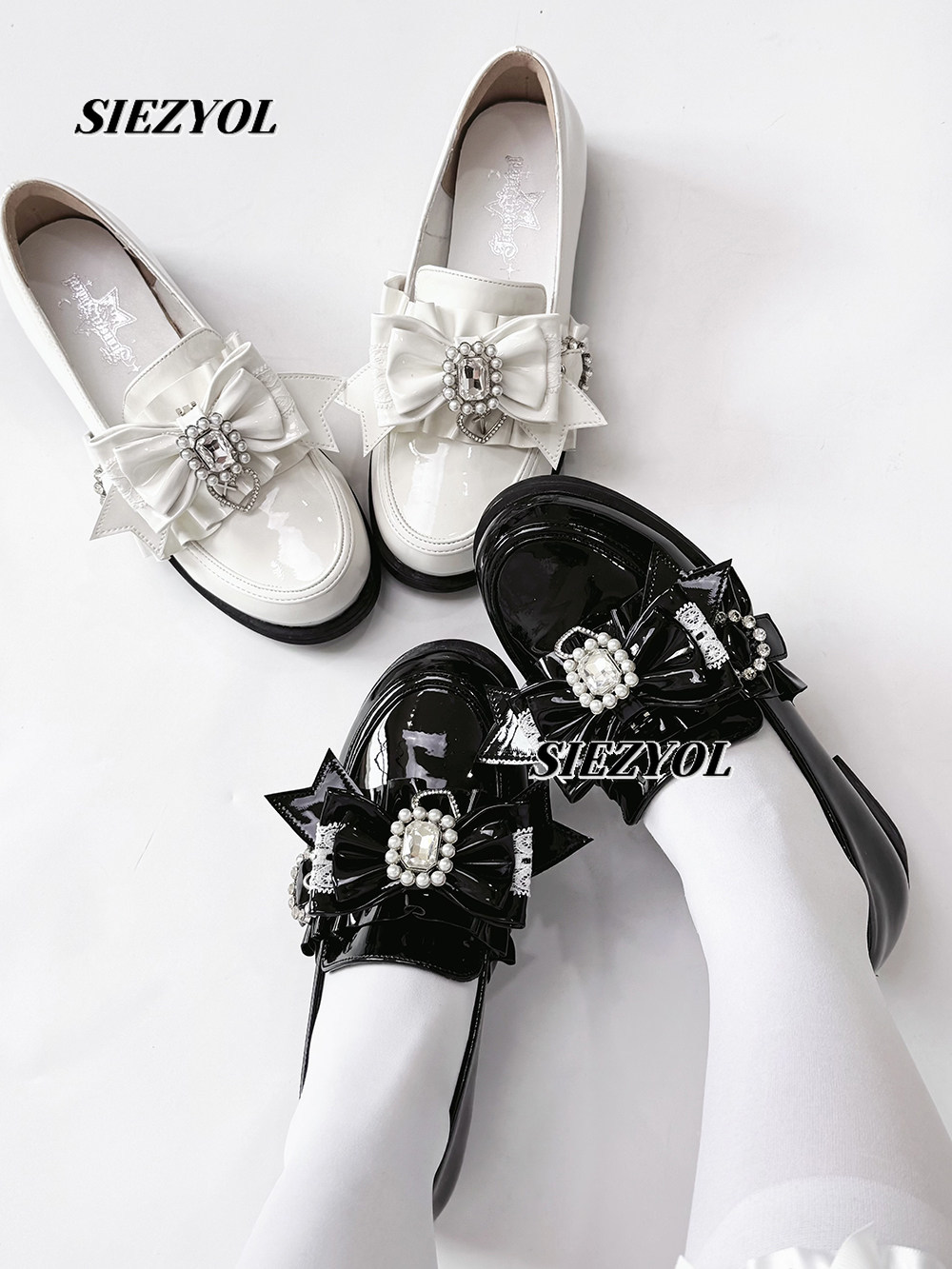 Mary Jane Shoes - รองเท้าหนังสไตล์ญี่ปุ่นแบบดั้งเดิม ใส่ง่ายที่สุด เหมาะกับลุคสบายๆ รองเท้าแบบสวม รองเท้าโลฟเฟอร์ น่ารักหวานๆ
