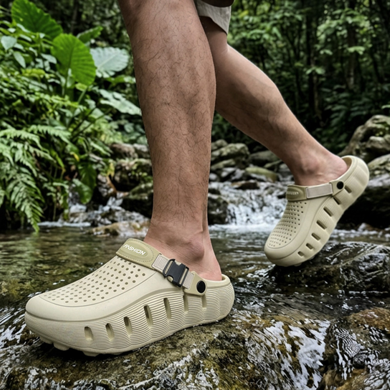 Women'S Shoes Cloud - รองเท้าแตะผู้ชายแบบสวม รุ่น Comfort Platform Mix Color