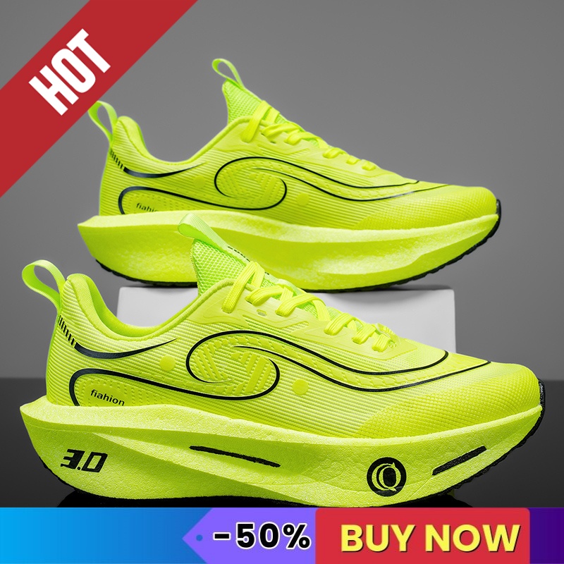 Women Shoes Zoom - รองเท้าวิ่งกีฬาผู้ชายรองเท้าผ้าใบมาราธอนคาร์บอนเพลตน้ำหนักเบาระบายอากาศได้สบายผู้หญิงรองเท้ากีฬาสำหรับฝึกซ้อมนุ่ม
