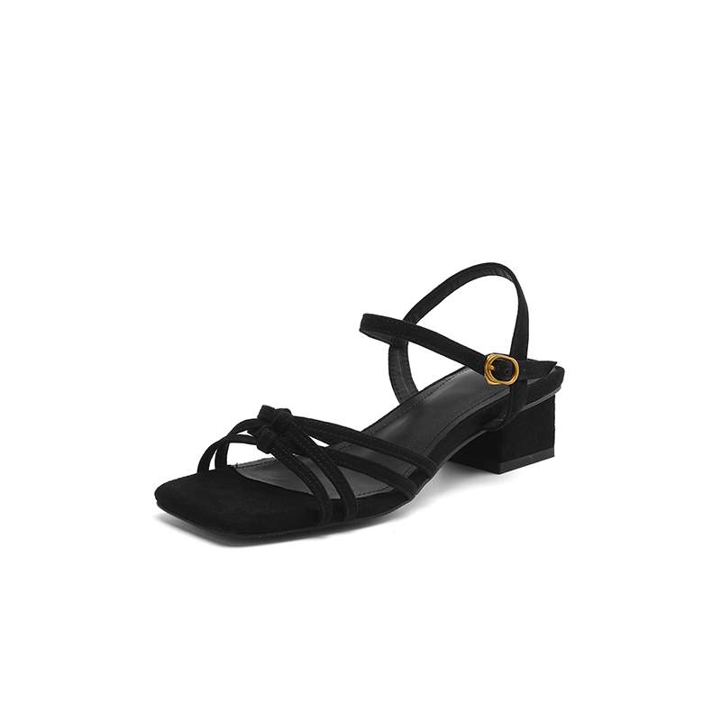 รองเท้าส้นเตี้ยแบบเปิดนิ้วเท้า - Women'S Shoes Back To School บทวิจารณ์และราคา
