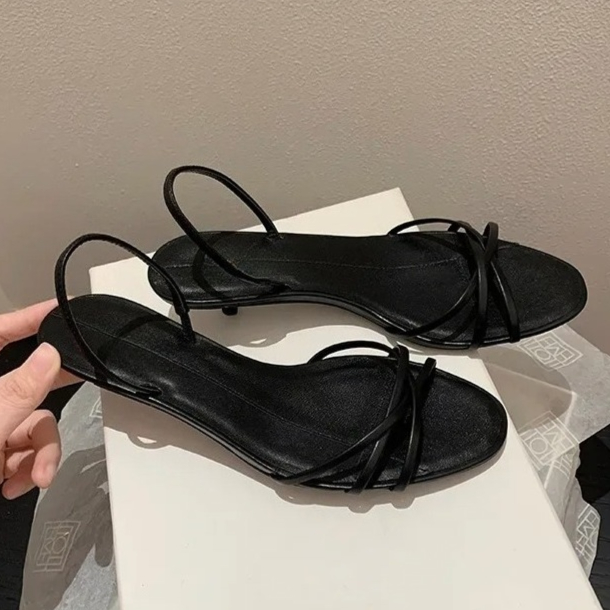 รองเท้าส้นเตี้ยแบบมีสายรัดข้อเ - Women'S Shoes Kitten Heels บทวิจารณ์และราคา