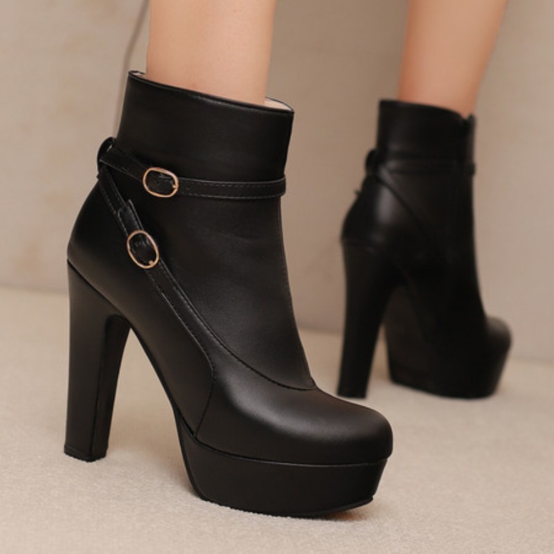 รองเท้าบูทแฟชั่นผู้หญิงแบบสั้น - Women'S Shoes Yellow บทวิจารณ์และราคา