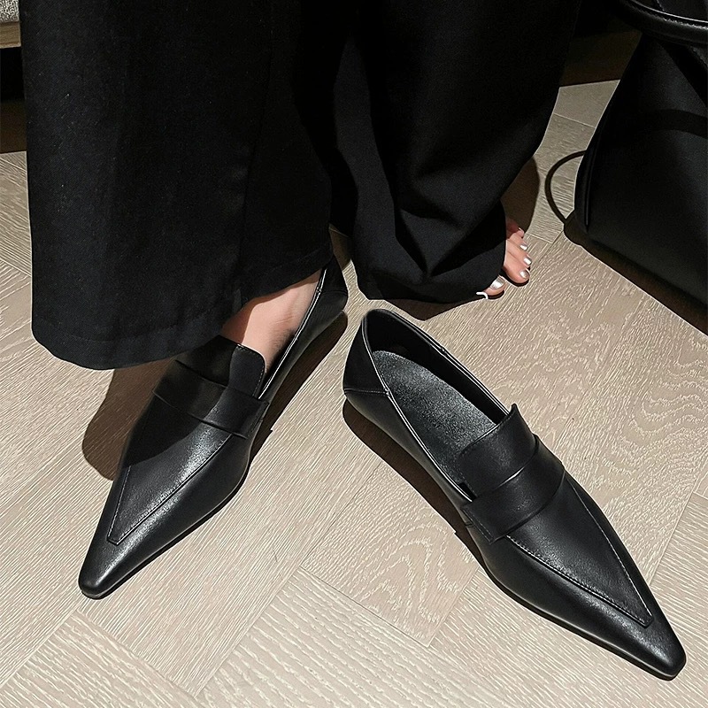 รองเท้าส้นเตี้ยหัวแหลม ดีไซน์ห - Women'S Shoes Kitten Heels บทวิจารณ์และราคา