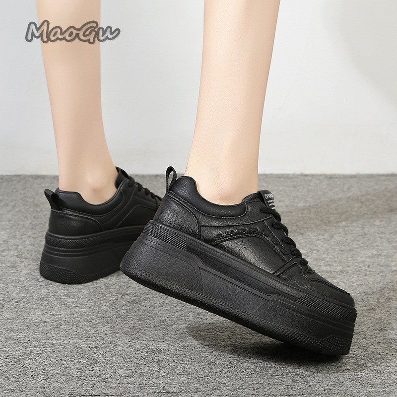 รองเท้าผ้าใบเสริมส้นสีขาวสำหรั - Women Shoes Store บทวิจารณ์และราคา