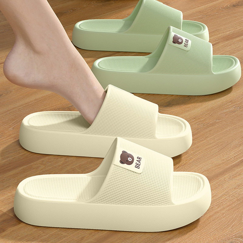 รองเท้าแตะรูปหมีน่ารัก พื้นหนา - Women'S Shoes Cloud บทวิจารณ์และราคา