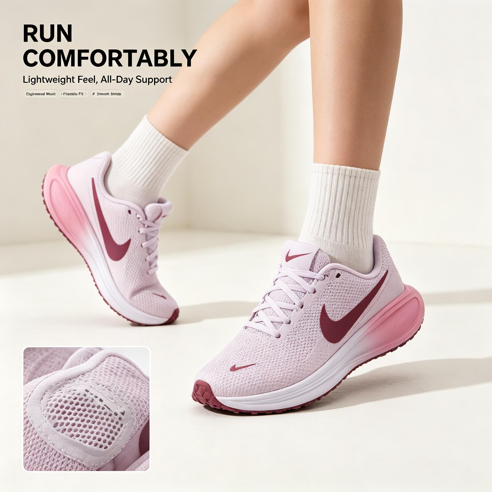 รองเท้าวิ่งผู้หญิง Nike สีชมพู - Women Shoes Zoom บทวิจารณ์และราคา