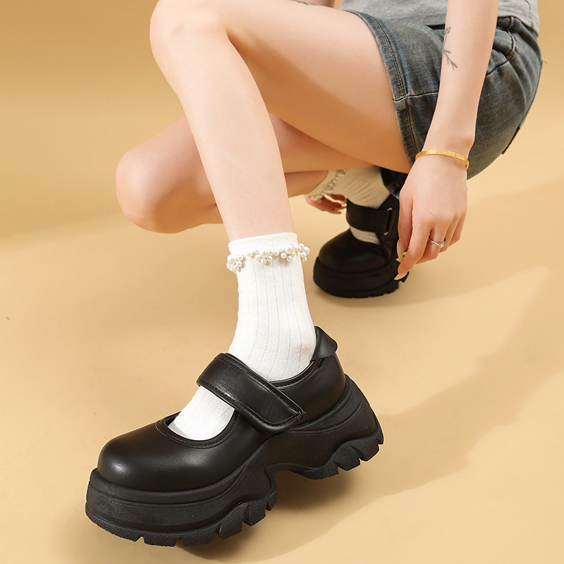 รองเท้าส้นตึกผู้หญิง รุ่นใหม่ป - Women'S Shoes Back To School บทวิจารณ์และราคา