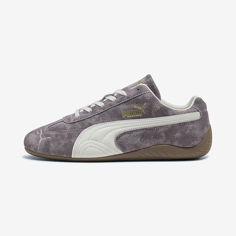 รองเท้ากีฬาลำลองสีม่วงควันบุหร - Women'S Shoes Puma Speedcat บทวิจารณ์และราคา