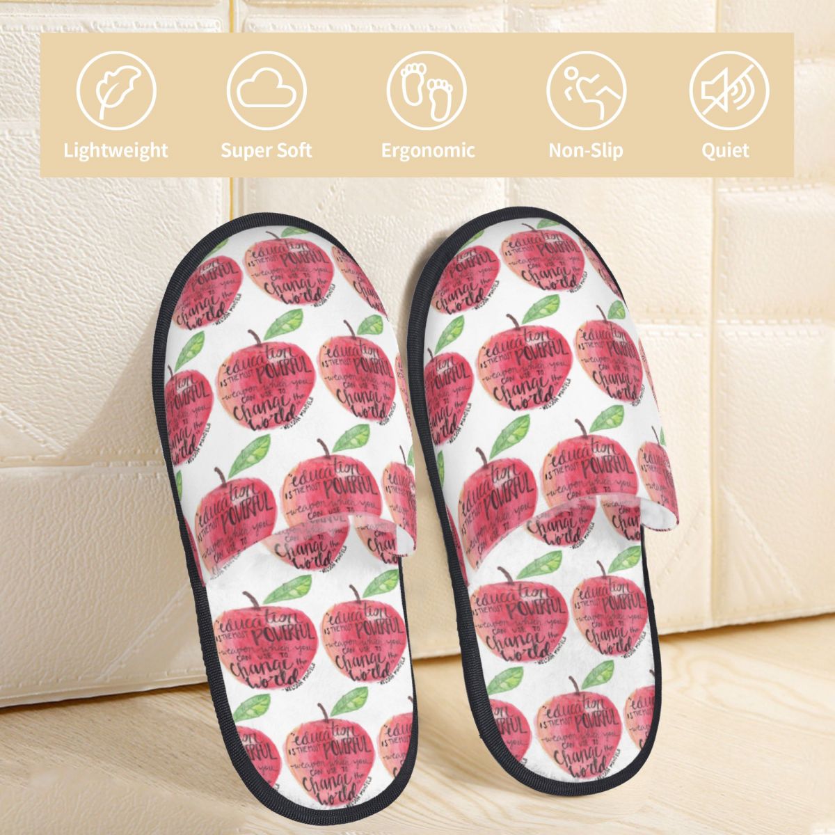 รองเท้าแตะสั่งทำพิเศษพร้อมข้อค - Women Shoes Quote บทวิจารณ์และราคา