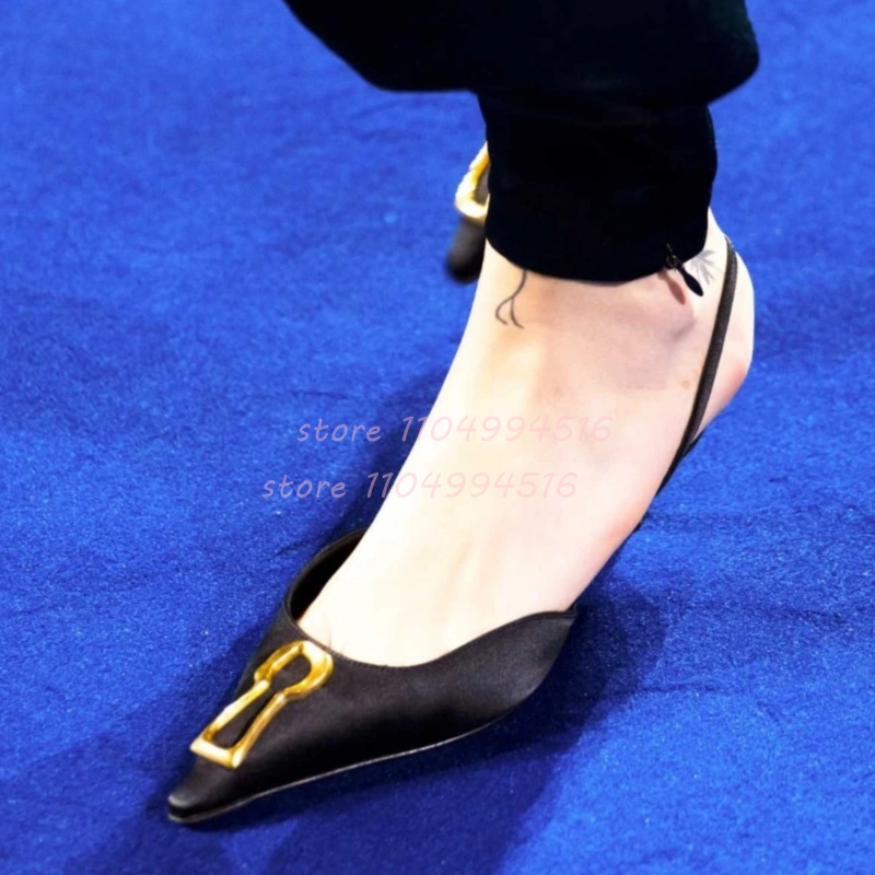 รองเท้าส้นสูงแบบสวม ส้นเข็ม ปล - Women'S Shoes Kitten Heels บทวิจารณ์และราคา