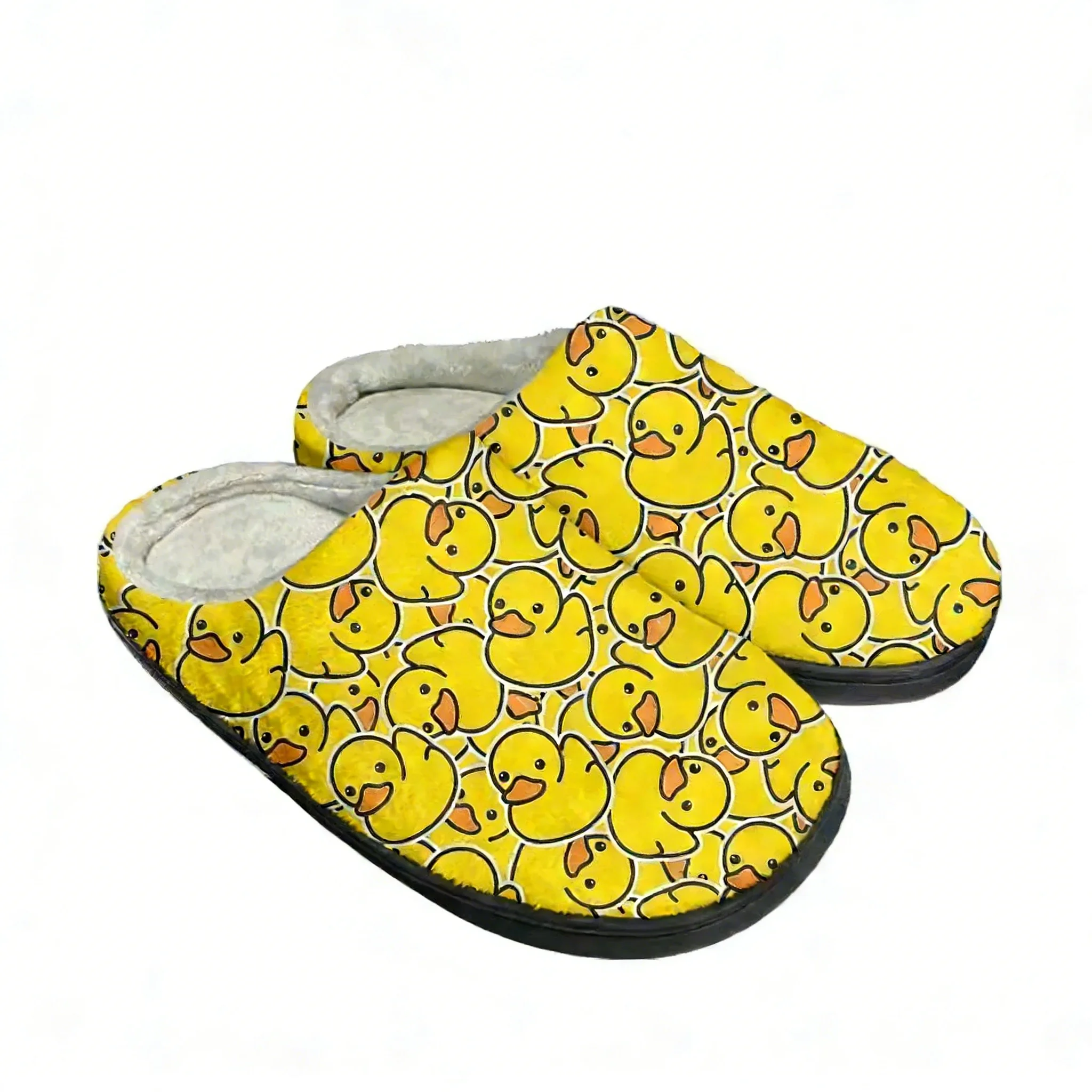 รองเท้าแตะผ้าฝ้ายลายเป็ดสีเหลื - Women'S Shoes Yellow บทวิจารณ์และราคา