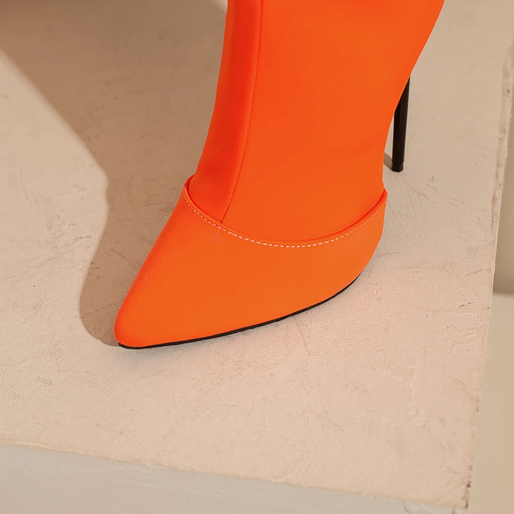 ฤดูหนาวใหม่ Glamour สีส้มสีเหล - Women'S Shoes Yellow บทวิจารณ์และราคา