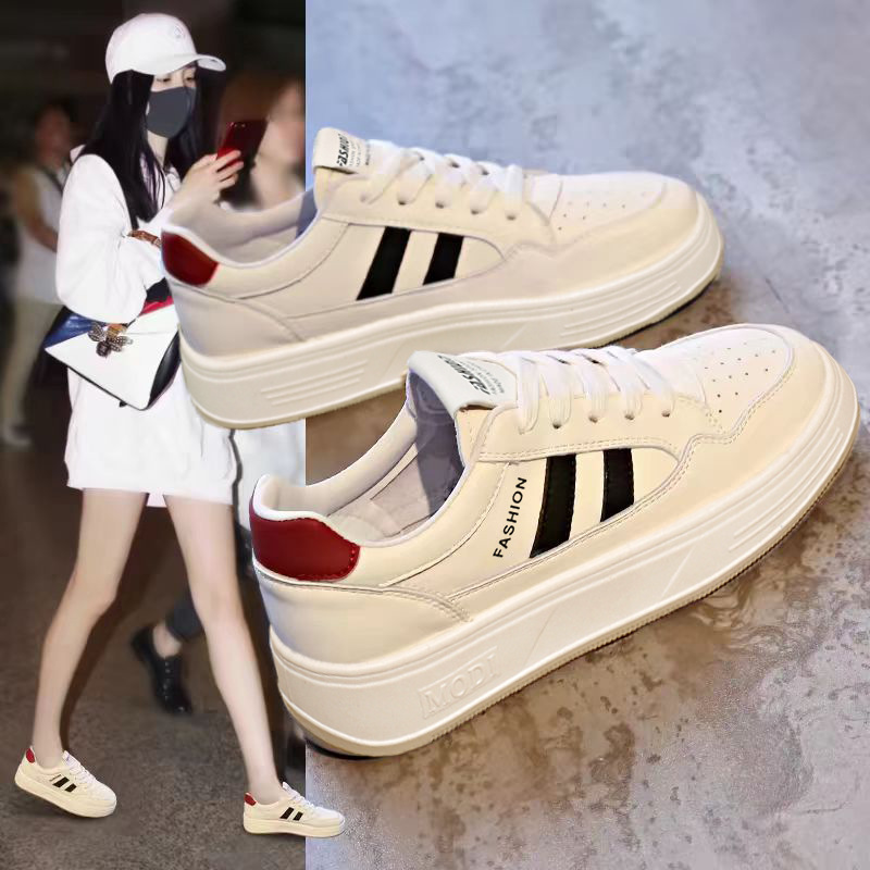 รองเท้าผ้าใบเสริมส้นสำหรับผู้ห - Women Shoes Store บทวิจารณ์และราคา