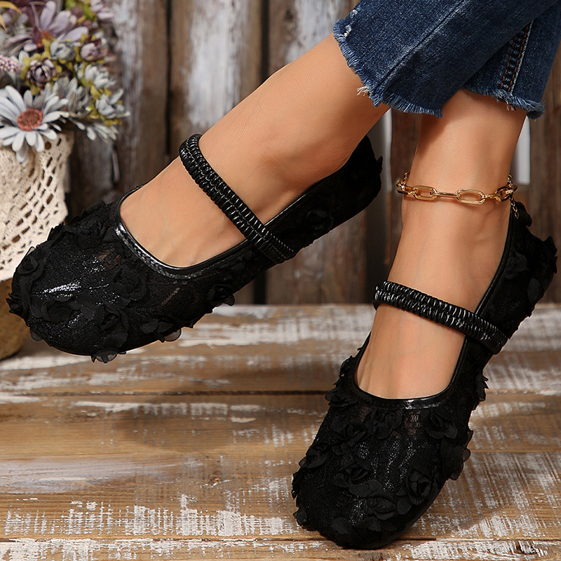 รองเท้าผู้หญิงรองเท้าตาข่ายระบ - Mary Jane Shoes บทวิจารณ์และราคา