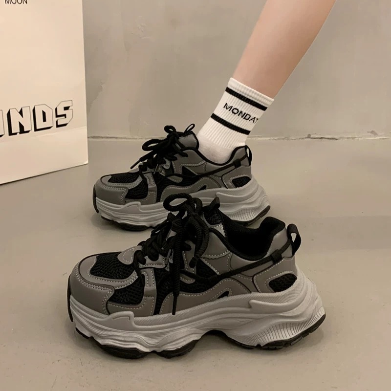 รองเท้าผ้าใบแพลตฟอร์มสำหรับผู้ - Women Shoes Store บทวิจารณ์และราคา