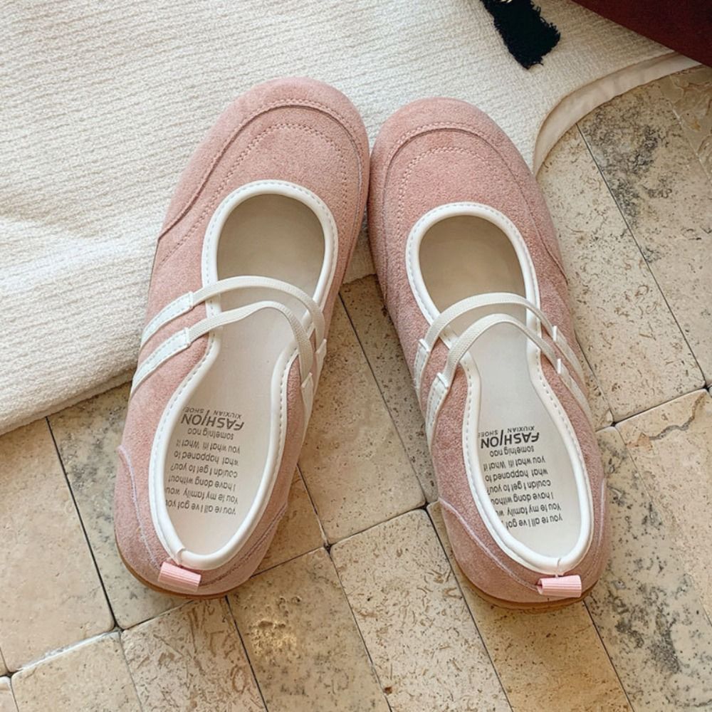 รองเท้าแมรี่เจนสีสันตัดกัน หนั - Mary Jane Shoes บทวิจารณ์และราคา