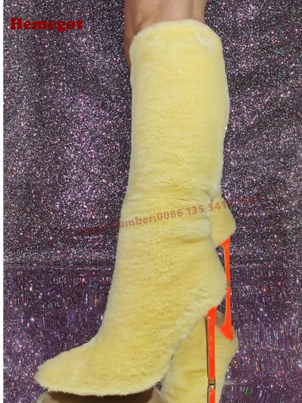 รองเท้าบูทยาวสำหรับผู้หญิง ปลา - Women'S Shoes Yellow บทวิจารณ์และราคา