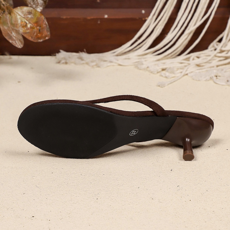 รองเท้าส้นเตี้ยแบบสวม หนังกลับ - Women'S Shoes Kitten Heels บทวิจารณ์และราคา