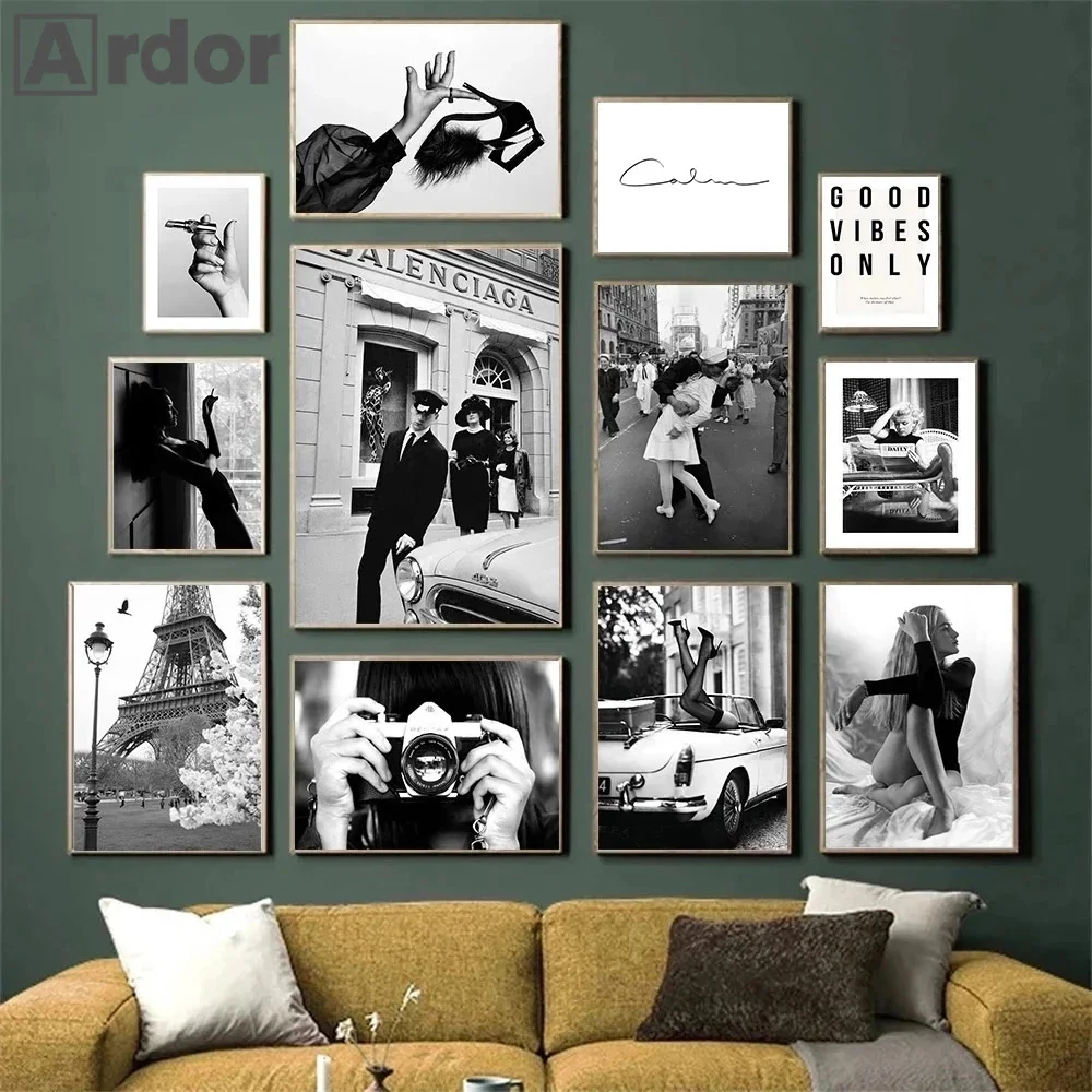 แฟชั่นผู้หญิงเซ็กซี่ Wall Art  - Women Shoes Quote บทวิจารณ์และราคา