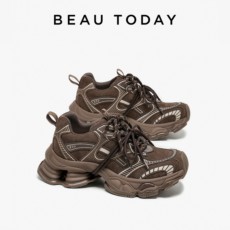 BEAUTODAY รองเท้าผ้าใบหนาผู้หญ - Women Shoes Store บทวิจารณ์และราคา