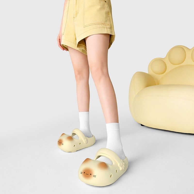 รองเท้าแตะแมวดำดีไซน์ใหม่สำหรั - Women'S Shoes Cloud บทวิจารณ์และราคา