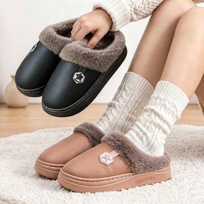 รองเท้าแตะในบ้านพื้นหนานุ่ม ขน - Women'S Shoes Cloud บทวิจารณ์และราคา