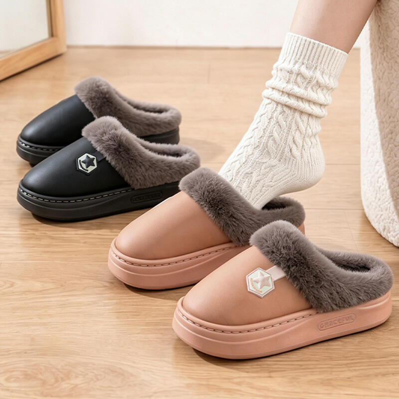 รองเท้าแตะในบ้านพื้นหนานุ่ม ขน - Women'S Shoes Cloud บทวิจารณ์และราคา