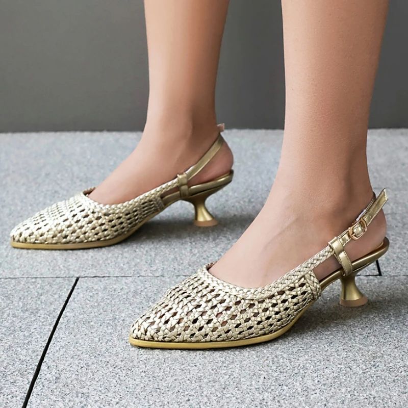 รองเท้าแตะรัดส้นสำหรับผู้หญิง  - Women'S Shoes Kitten Heels บทวิจารณ์และราคา